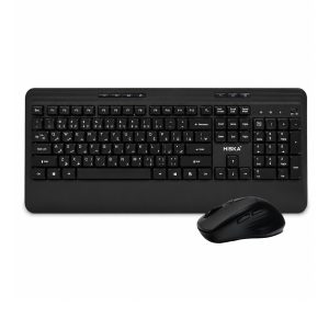 ست کیبورد و ماوس بی‌سیم Super Silent H-MK25 | کیبورد 117 کلید و ماوس 4000 DPI