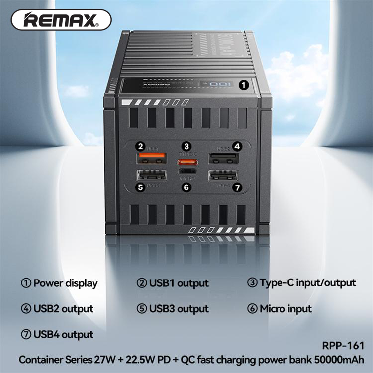 پاوربانک ریمکس مدل RPP-161